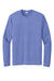 Sport-Tek ST360LS Mens Contender Heather Moisture Wicking Long Sleeve Crewneck T-Shirt Heather True Royal Blue Flat Front