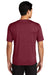 Sport-Tek ST360/TST360 Mens Contender Heather Moisture Wicking Short Sleeve Crewneck T-Shirt Heather Cardinal Red Model Back