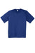 Sport-Tek ST360/TST360 Mens Contender Heather Moisture Wicking Short Sleeve Crewneck T-Shirt Heather Cobalt Blue Flat Front