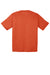 Sport-Tek ST360/TST360 Mens Contender Heather Moisture Wicking Short Sleeve Crewneck T-Shirt Heather Deep Orange Flat Back