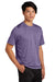 Sport-Tek ST360/TST360 Mens Contender Heather Moisture Wicking Short Sleeve Crewneck T-Shirt Heather Purple Model 3q