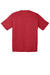 Sport-Tek ST360/TST360 Mens Contender Heather Moisture Wicking Short Sleeve Crewneck T-Shirt Heather Scarlet Red Flat Back