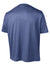 Sport-Tek ST360/TST360 Mens Contender Heather Moisture Wicking Short Sleeve Crewneck T-Shirt Heather True Royal Blue Flat Back