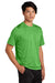 Sport-Tek ST360/TST360 Mens Contender Heather Moisture Wicking Short Sleeve Crewneck T-Shirt Heather Turf Green Model 3q