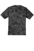 Sport-Tek ST370 Mens CamoHex Moisture Wicking Short Sleeve Crewneck T-Shirt Iron Grey Flat Back