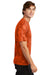 Sport-Tek ST370 Mens CamoHex Moisture Wicking Short Sleeve Crewneck T-Shirt Neon Orange Model Side