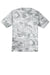 Sport-Tek ST370 Mens CamoHex Moisture Wicking Short Sleeve Crewneck T-Shirt White Flat Back