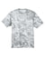 Sport-Tek ST370 Mens CamoHex Moisture Wicking Short Sleeve Crewneck T-Shirt White Flat Front