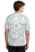 Sport-Tek ST370 Mens CamoHex Moisture Wicking Short Sleeve Crewneck T-Shirt White Model Back