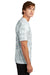 Sport-Tek ST370 Mens CamoHex Moisture Wicking Short Sleeve Crewneck T-Shirt White Model Side