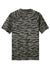 Sport-Tek ST375 Mens Drift Camo Moisture Wicking Short Sleeve Crewneck T-Shirt True Navy Blue Flat Back