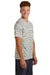 Sport-Tek ST375 Mens Drift Camo Moisture Wicking Short Sleeve Crewneck T-Shirt White Model Side