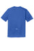 Sport-Tek ST380 Mens Elevate Moisture Wicking Short Sleeve Crewneck T-Shirt True Royal Blue Flat Back