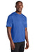 Sport-Tek ST380 Mens Elevate Moisture Wicking Short Sleeve Crewneck T-Shirt True Royal Blue Model 3q