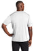 Sport-Tek ST380 Mens Elevate Moisture Wicking Short Sleeve Crewneck T-Shirt White Model Back