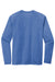 Sport-Tek ST400LS Mens Moisture Wicking Long Sleeve Crewneck T-Shirt Heather True Royal Blue Flat Back