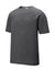 Sport-Tek ST400 Mens Moisture Wicking Short Sleeve Crewneck T-Shirt Heather Dark Grey Flat Front