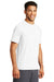 Sport-Tek ST400 Mens Moisture Wicking Short Sleeve Crewneck T-Shirt White Model 3q