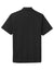 Sport-Tek ST405 Mens Moisture Wicking Short Sleeve Polo Shirt Black Flat Back