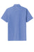 Sport-Tek ST405 Mens Moisture Wicking Short Sleeve Polo Shirt Heather True Royal Blue Flat Back