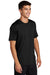 Sport-Tek ST410 Mens Draft Moisture Wicking Short Sleeve Crewneck T-Shirt Black Model 3q