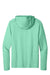 Sport-Tek ST420LSH Mens Posi-UV Pro Long Sleeve Hooded T-Shirt Hoodie Bright Seafoam Green Flat Back