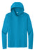 Sport-Tek ST420LSH Mens Posi-UV Pro Long Sleeve Hooded T-Shirt Hoodie Sapphire Blue Flat Front