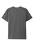 Sport-Tek ST420 Mens Moisture Wicking Short Sleeve Crewneck T-Shirt Dark Smoke Grey Flat Back