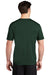 Sport-Tek ST420 Mens Moisture Wicking Short Sleeve Crewneck T-Shirt Forest Green Model Back