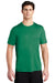 Sport-Tek ST420 Mens Moisture Wicking Short Sleeve Crewneck T-Shirt Kelly Green Model Front