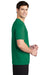 Sport-Tek ST420 Mens Moisture Wicking Short Sleeve Crewneck T-Shirt Kelly Green Model Side