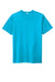 Sport-Tek ST420 Mens Moisture Wicking Short Sleeve Crewneck T-Shirt Sapphire Blue Flat Front