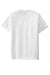 Sport-Tek ST420 Mens Moisture Wicking Short Sleeve Crewneck T-Shirt White Flat Back