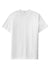 Sport-Tek ST420 Mens Moisture Wicking Short Sleeve Crewneck T-Shirt White Flat Front