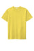 Sport-Tek ST420 Mens Moisture Wicking Short Sleeve Crewneck T-Shirt Yellow Flat Front