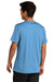 Sport-Tek ST430 Mens Strive Moisture Wicking Short Sleeve Crewneck T-Shirt Carolina Blue Model Back