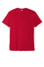 Sport-Tek ST430 Mens Strive Moisture Wicking Short Sleeve Crewneck T-Shirt Deep Red Flat Front