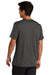 Sport-Tek ST430 Mens Strive Moisture Wicking Short Sleeve Crewneck T-Shirt Graphite Grey Model Back