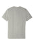 Sport-Tek ST430 Mens Strive Moisture Wicking Short Sleeve Crewneck T-Shirt Silver Grey Flat Back