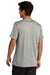 Sport-Tek ST430 Mens Strive Moisture Wicking Short Sleeve Crewneck T-Shirt Silver Grey Model Back