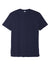 Sport-Tek ST430 Mens Strive Moisture Wicking Short Sleeve Crewneck T-Shirt True Navy Blue Flat Front