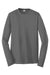 Sport-Tek ST450LS Mens Competitor Moisture Wicking Long Sleeve Crewneck T-Shirt Dark Smoke Grey Flat Front