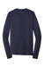 Sport-Tek ST450LS Mens Competitor Moisture Wicking Long Sleeve Crewneck T-Shirt True Navy Blue Flat Back