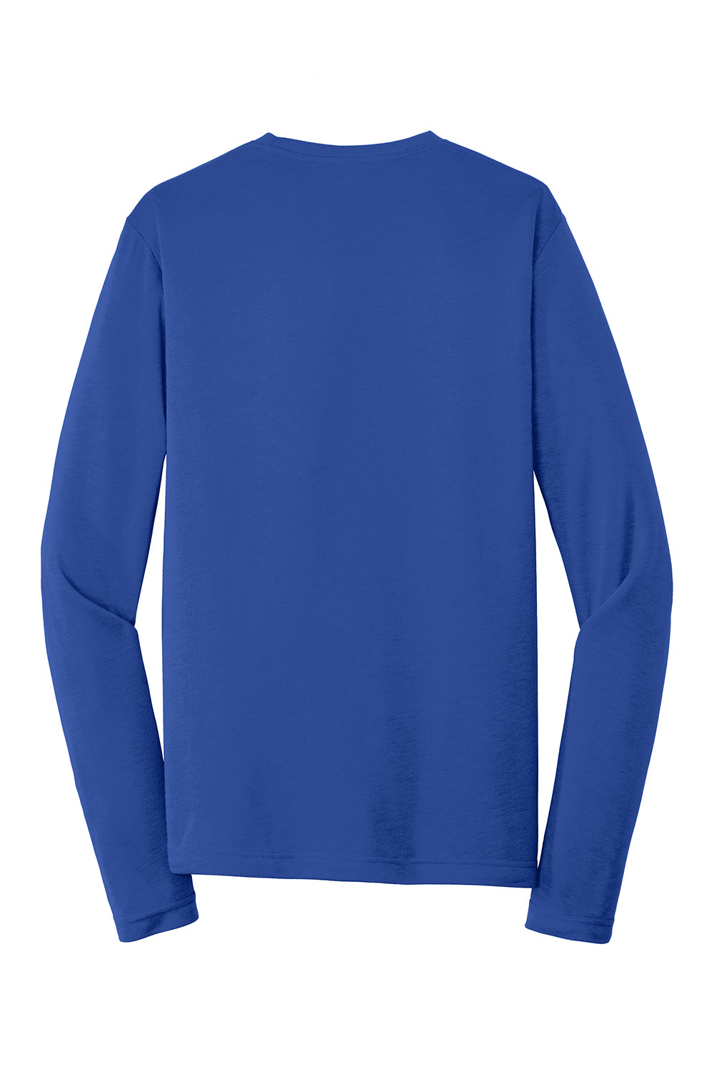 Sport-Tek ST450LS Mens Competitor Moisture Wicking Long Sleeve Crewneck T-Shirt True Royal Blue Flat Back