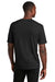 Sport-Tek ST450 Mens Competitor Moisture Wicking Short Sleeve Crewneck T-Shirt Black Model Back