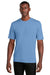 Sport-Tek ST450 Mens Competitor Moisture Wicking Short Sleeve Crewneck T-Shirt Carolina Blue Model Front