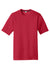 Sport-Tek ST450 Mens Competitor Moisture Wicking Short Sleeve Crewneck T-Shirt Deep Red Flat Front