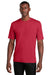 Sport-Tek ST450 Mens Competitor Moisture Wicking Short Sleeve Crewneck T-Shirt Deep Red Model Front