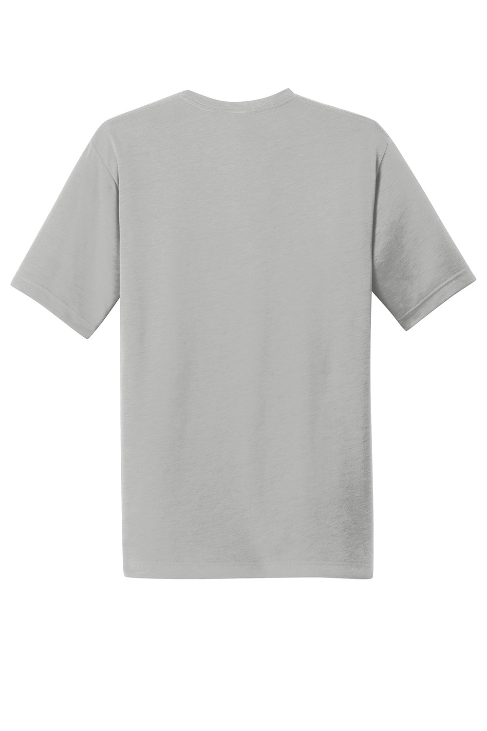 Sport-Tek ST450 Mens Competitor Moisture Wicking Short Sleeve Crewneck T-Shirt Silver Grey Flat Back