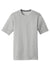 Sport-Tek ST450 Mens Competitor Moisture Wicking Short Sleeve Crewneck T-Shirt Silver Grey Flat Front